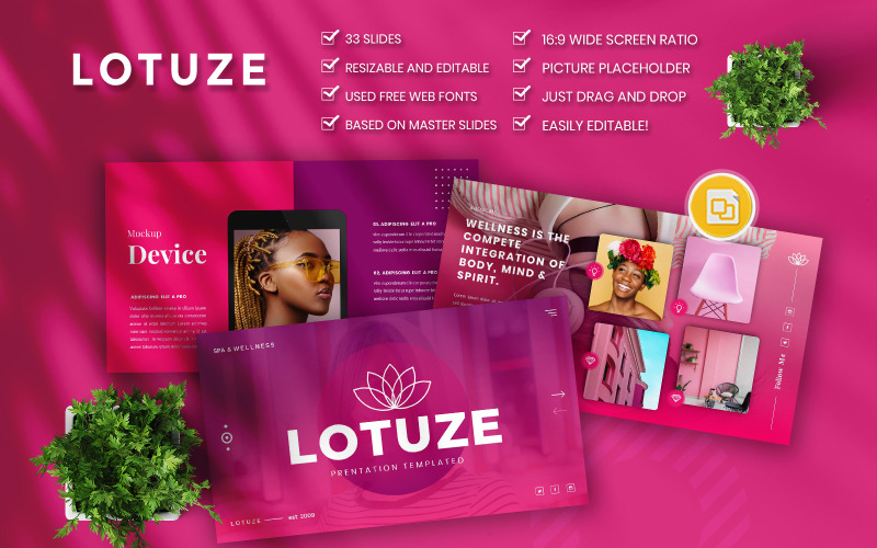 Lotuze - Creatieve zakelijke Google-dia's