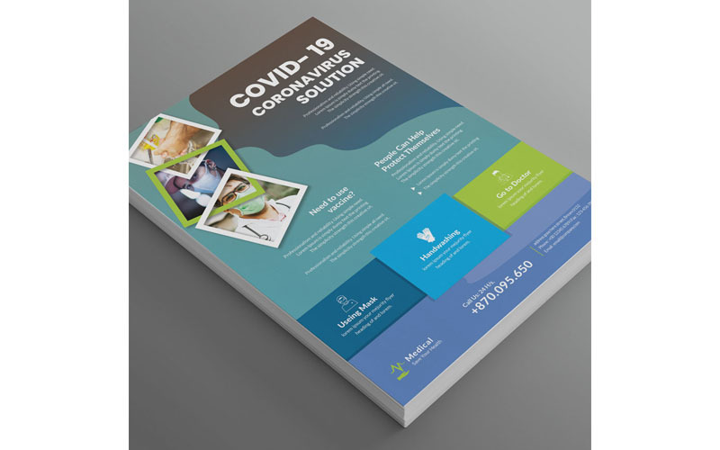 Download Фирменный стиль "Medical Flyer Vol_ 150 - Corporate Identity Template" / Medical Flyer Vol_ 150 - Corporate Identity Template - Фирменный стиль на тему графика a4 flyer,business,business flyer,clean,clinic,corona virus,covid19,dentist,doctor,emergency,flyer,health,hospital,hospital flyer,medical,medical flyer,modern,multi,multi purpose,multi use