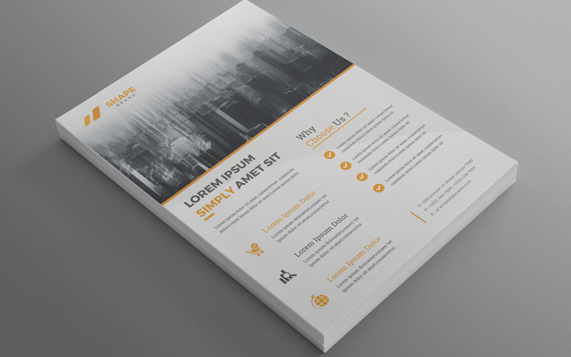 Download Фирменный стиль "Shape - Best Business Flyer Vol_ 138 - Corporate Identity Template" / Shape - Best Business Flyer Vol_ 138 - Corporate Identity Template - Фирменный стиль на тему графика flyer,big,bundle,business,company,corporate,design,eps,font,package,professional,offer,official,pack,pad,template,discount,print,a4,psd
