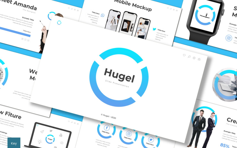 Hugel - Keynote-sjabloon