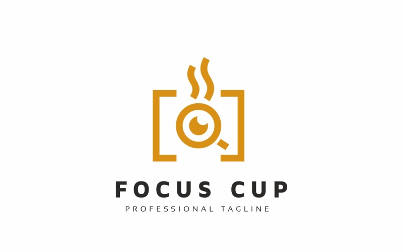 Focus Cup Logo Template