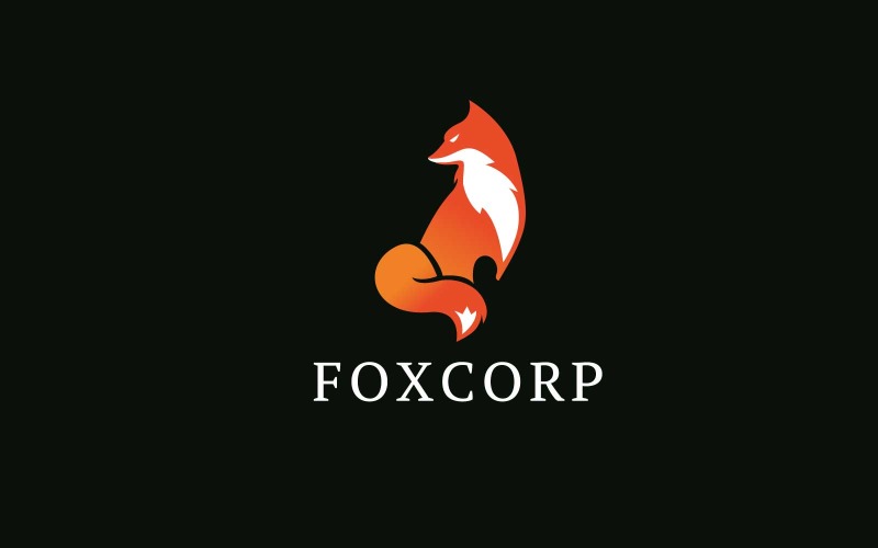 Fox logotyp mall