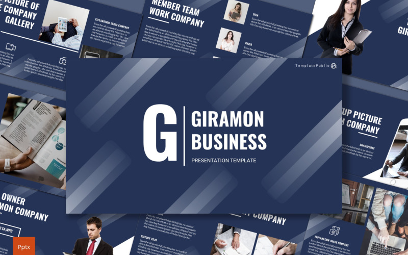 Modello PowerPoint Giramon
