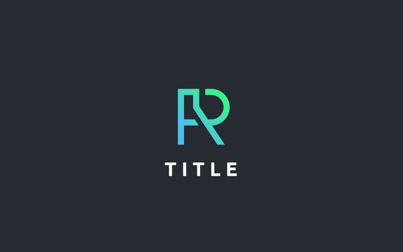R Logo Template