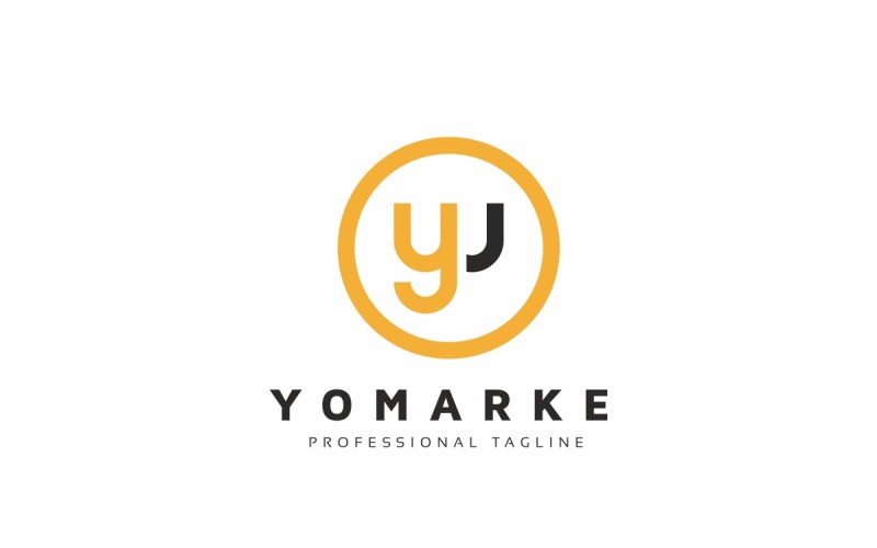 Corporate Y en W briefsjabloon Logo