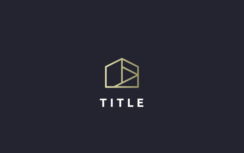 Download Шаблон логотипа "Home Logo Template" / Home Logo Template - Шаблон логотипа на тему графика home logo,realty,interior design