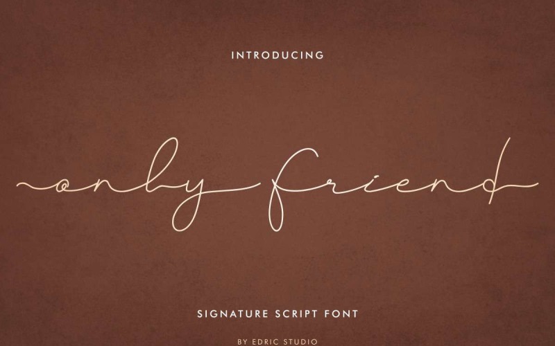 Endast Friend Font