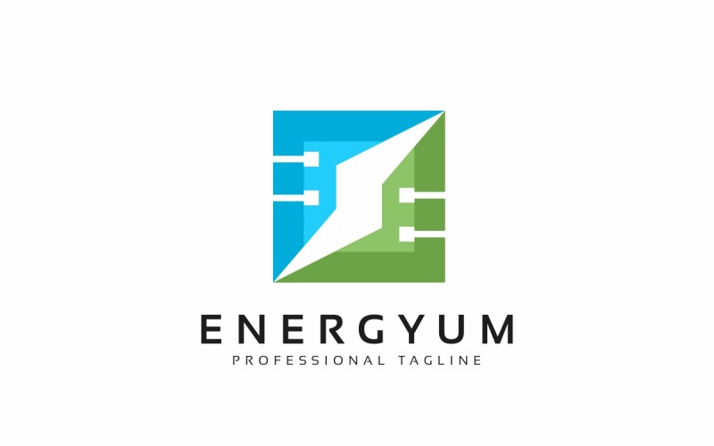 Enerji Logo Şablonu