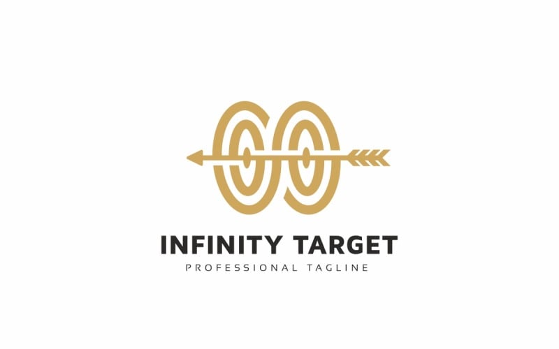 Infinity Target Logo Template