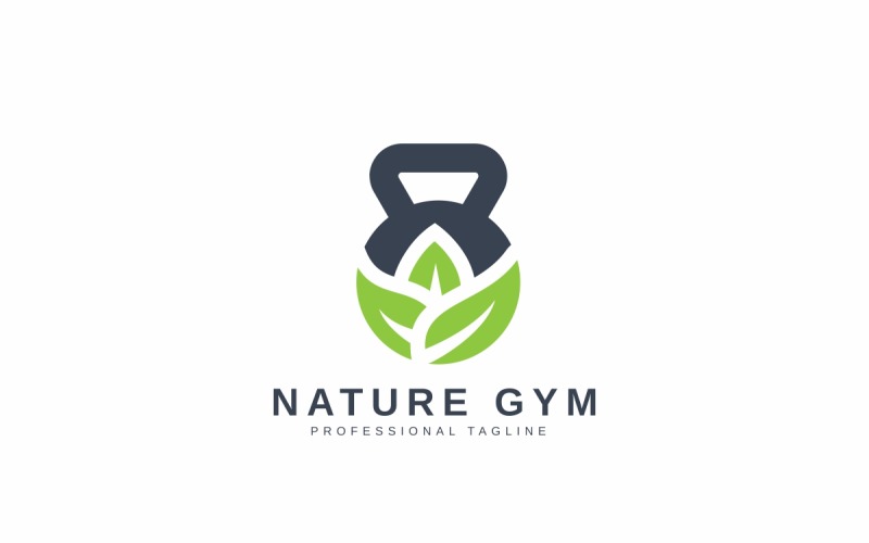 Download Шаблон логотипа "Nature Gym Logo Template" / Nature Gym Logo Template - Шаблон логотипа на тему графика diet,dieting,energy,fitness,food,gym,healthy fruit,juice,lifestyle,muscle,natural,nature,orange,power,powerpoint,restaurant,sport,training,vegetable,wellness