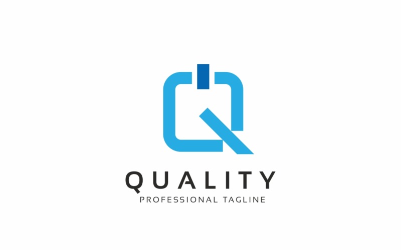 Quality Q Letter Logo Template