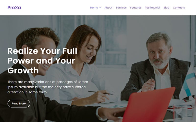 Creative Agency &amp; Digital Marketing Landing Page Template