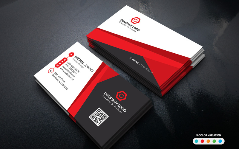 Business Cards - Corporate Identity Template