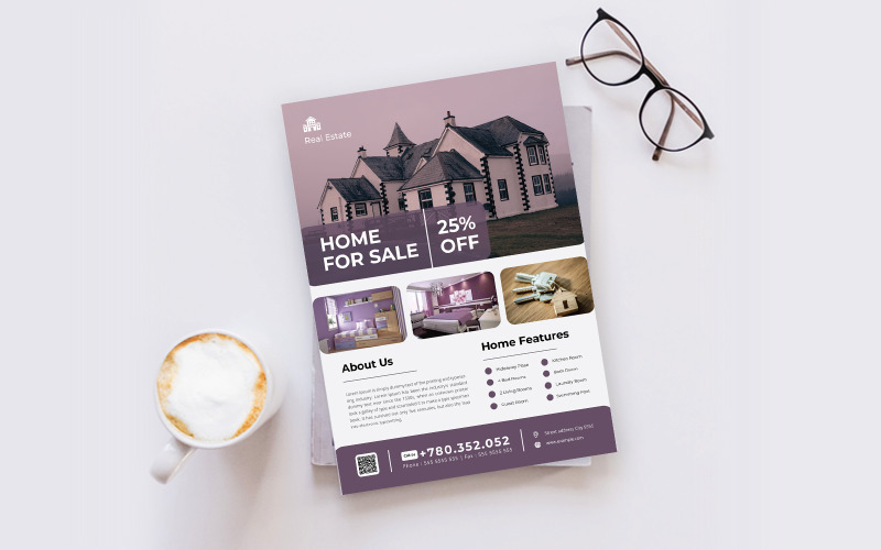 Download Фирменный стиль "Real Estate Flyer - Corporate Identity Template" / Real Estate Flyer - Corporate Identity Template - Фирменный стиль на тему графика flyer,template,design,business,poster,corporate,estate,real,concept,print,company,architecture,modern,construction,creative,home,sale,style,industry,building