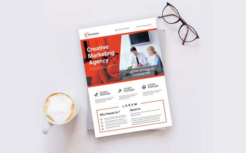 Download Фирменный стиль "Simple Flyer - Corporate Identity Template" / Simple Flyer - Corporate Identity Template - Фирменный стиль на тему графика template,flyer,business,modern,poster,corporate,design,a4,creative,simple,company,print,style,concept,element,sales,icon,idea,elegant,stylish