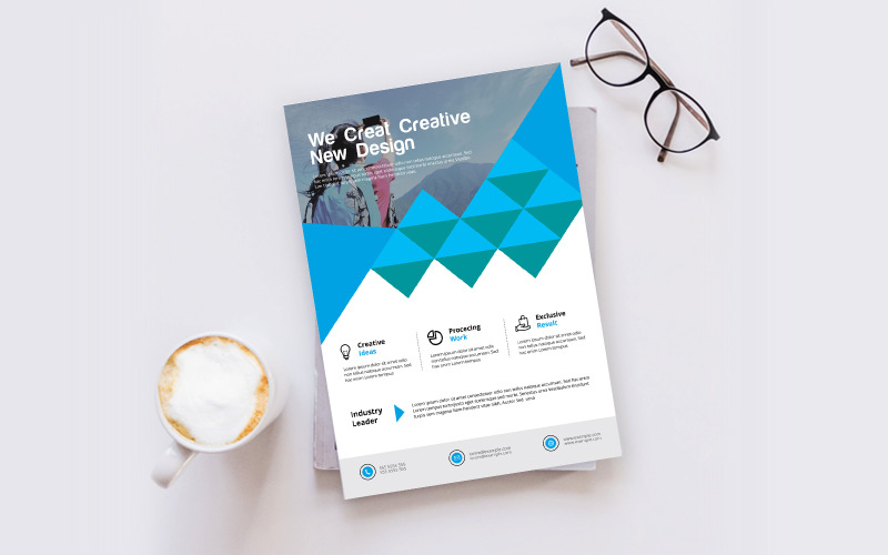 Download Фирменный стиль "Stylish Flyer - Corporate Identity Template" / Stylish Flyer - Corporate Identity Template - Фирменный стиль на тему графика template,flyer,business,modern,poster,corporate,design,a4,creative,simple,company,print,style,concept,element,sales,icon,idea,elegant,stylish