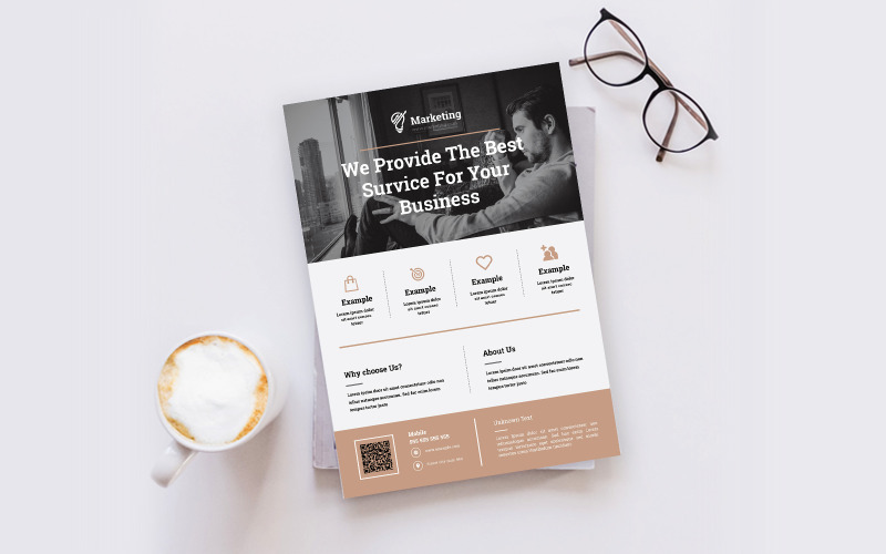 Download Фирменный стиль "Stylish Flyer - Corporate Identity Template" / Stylish Flyer - Corporate Identity Template - Фирменный стиль на тему графика template,flyer,business,modern,poster,corporate,design,a4,creative,simple,company,print,style,concept,element,sales,icon,idea,elegant,stylish