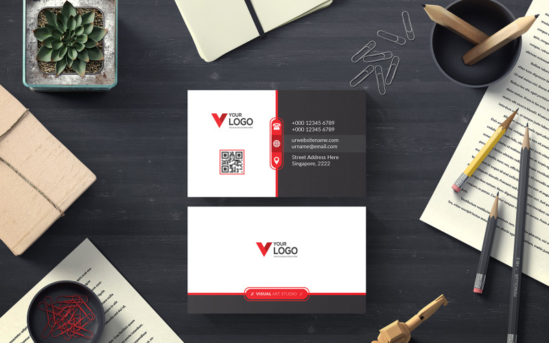 Download Фирменный стиль "Business Cards - Corporate Identity Template" / Business Cards - Corporate Identity Template - Фирменный стиль на тему графика business card,visit card,logo,flyer,business,abstract,card,template,office,visiting card,red,shapes,layout,orange,presentation,shape,stationery,corporate,contact,company