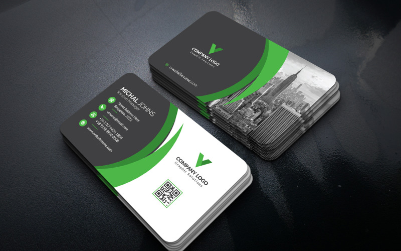 Download Фирменный стиль "Business Cards - Corporate Identity Template" / Business Cards - Corporate Identity Template - Фирменный стиль на тему графика card,layout,business,graphic,template,contact,modern,corporate,creative,abstract,design,web,minimal,elegant,flat,style,information,company,identity,presentation