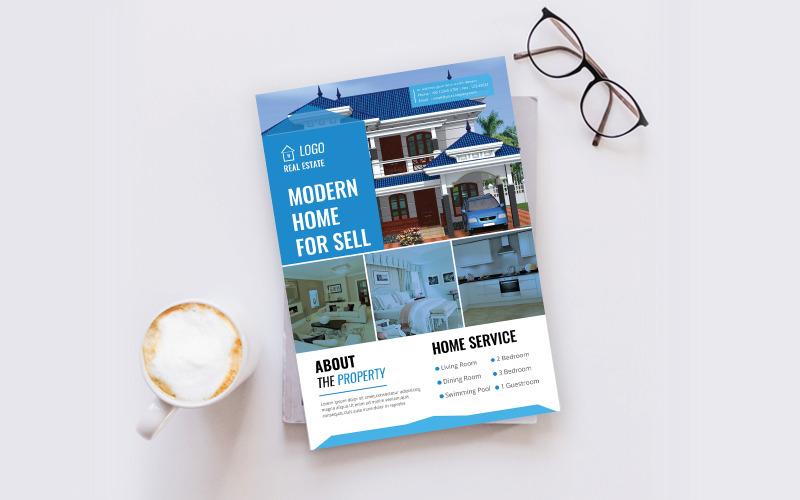 Download Фирменный стиль "Real Estate Flyer - Corporate Identity Template" / Real Estate Flyer - Corporate Identity Template - Фирменный стиль на тему графика flyer,template,design,business,poster,corporate,estate,real,concept,print,company,architecture,modern,construction,creative,home,sale,style,industry,building