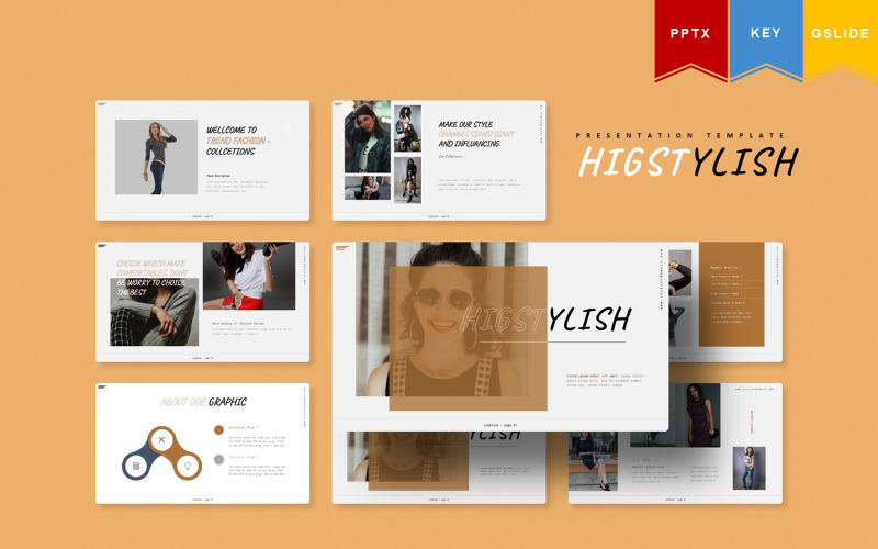 elegante | Keynote, modello PowerPoint di Googleslide