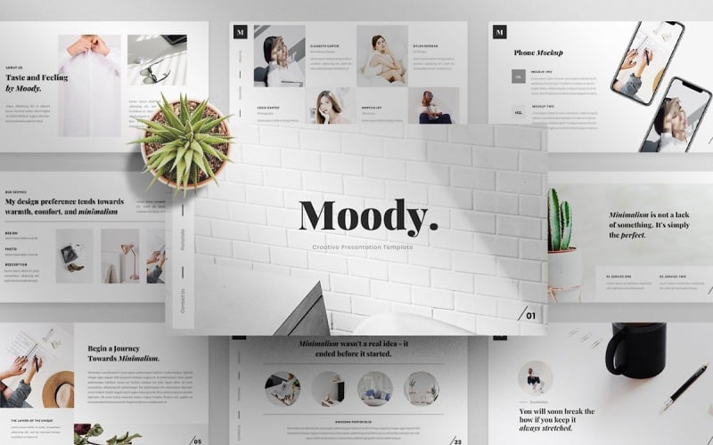 Moody – креативні слайди Google