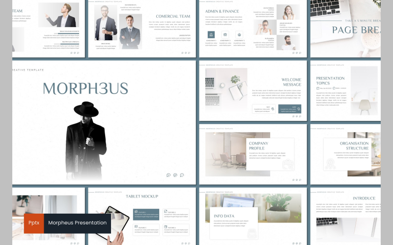 Modelo Morpheus PowerPoint