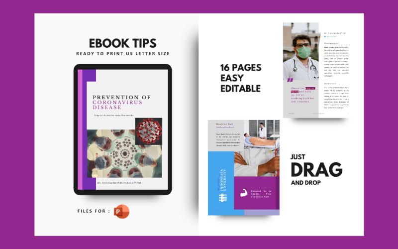 Conseils pour la prévention des virus Modèle PowerPoint de présentation