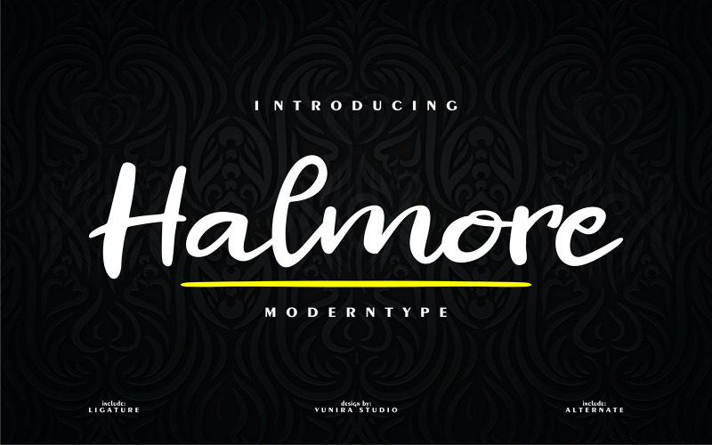 Download Шрифт "Halmore | Moderntype Font" / Halmore | Moderntype Font - Шрифт на тему графика modern,script,handwritten,type,font,cursive,handlettering,typeface,background,poster,letters,illustration,graphic,style,typography,text,lettering,calligraphy,design,abc