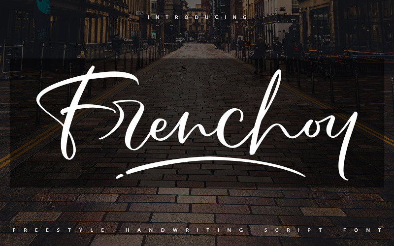 Frenchoy | Handschrift Kursivschrift