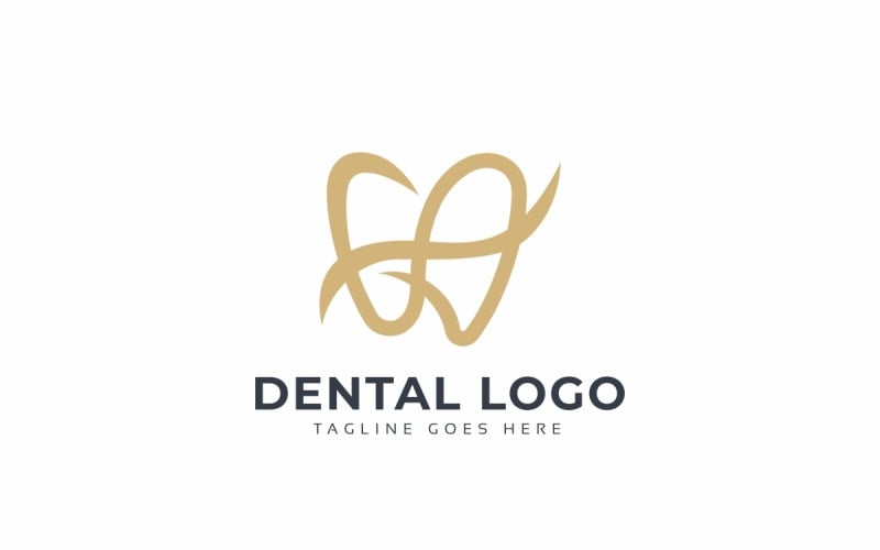 Modello di logo dentale