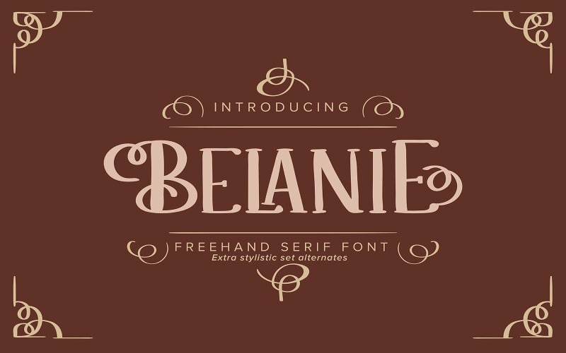 Download Шрифт "Belanie | Serif Font" / Belanie | Serif Font - Шрифт на тему графика typography,alphabet,type,vector,design,logo,modern,letter,typeface,font,art,fonts,serif,style,vintage,letters,symbol,classic,text,background