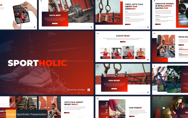 Diapositivas de Google de Sportholic