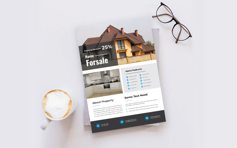 Download Фирменный стиль "Real Estate Flyer - Corporate Identity Template" / Real Estate Flyer - Corporate Identity Template - Фирменный стиль на тему графика flyer,template,design,business,poster,corporate,estate,real,concept,print,company,architecture,modern,construction,creative,home,sale,style,industry,building
