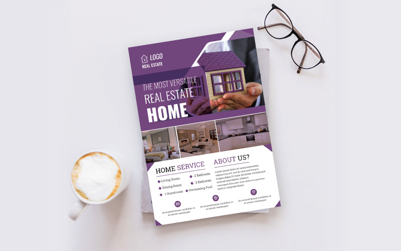 Download Фирменный стиль "Real Estate Flyer - Corporate Identity Template" / Real Estate Flyer - Corporate Identity Template - Фирменный стиль на тему графика flyer,template,design,business,poster,corporate,estate,real,concept,print,company,architecture,modern,construction,creative,home,sale,style,industry,building