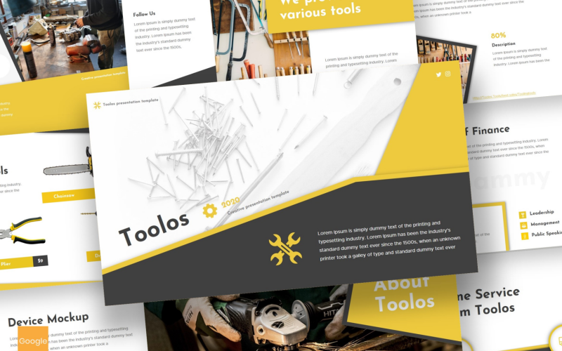 Toolos Google Slides