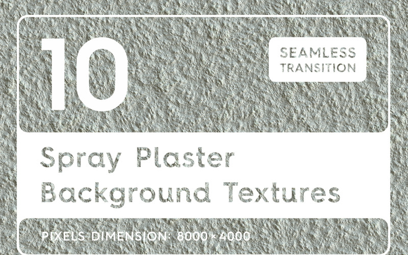 10 Fond de textures de plâtre en aérosol
