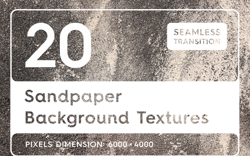 20 Sandpaper Textures Background