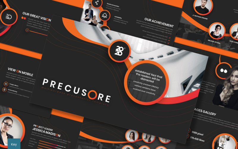 Precusore - Keynote-Vorlage