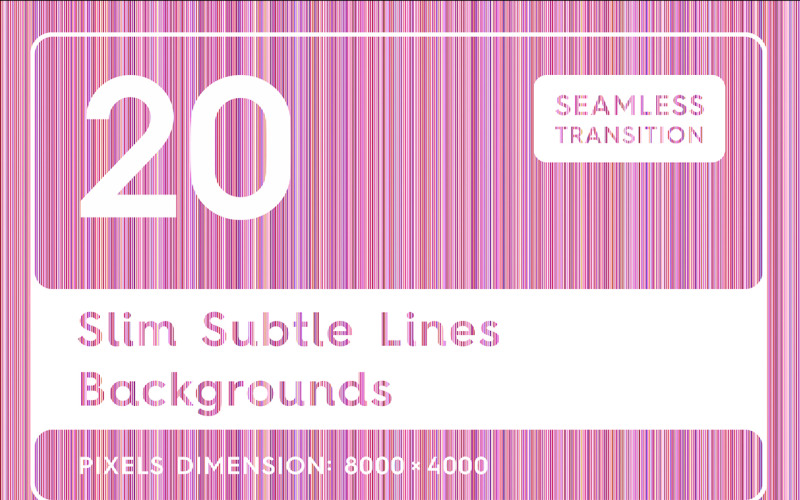 20 schlanke subtile Linien Hintergrund