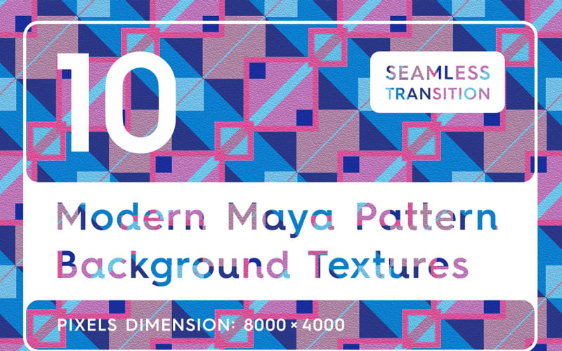 10 современных шаблонов майя текстур фона