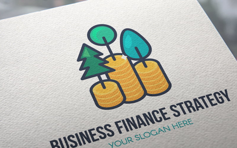 Download Шаблон логотипа "Business Finance Strategy Logo Template" / Business Finance Strategy Logo Template - Шаблон логотипа на тему графика money,business,coin,finance,vector,growth,logo,concept,profit,economy,financial,income,invest,revenue,icon,grow,flat,copy,label,space