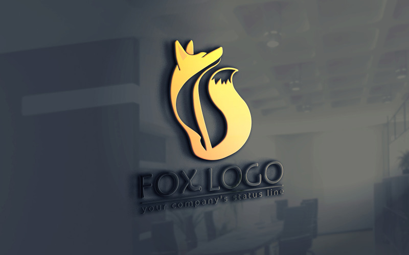 Download Шаблон логотипа "FOX Logo Template" / FOX Logo Template - Шаблон логотипа на тему графика logo,logos,template,fox,design,animals,templates,fonts,zoo,hiking,forest,camping,tourist