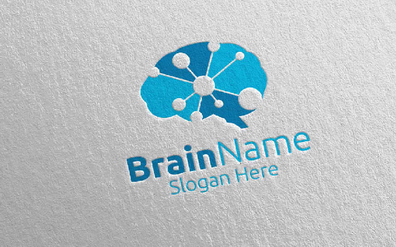 Download Шаблон логотипа "Brain Technology with Think Idea Concept 12 Logo Template" / Brain Technology with Think Idea Concept 12 Logo Template - Шаблон логотипа на тему графика brain,logo,data,electronic,internet,computer,web,brainstorm,brainwash,programmer,tech,technology,media,multimedia,psychology,artificial intelligence,it,mechanic,mind,idea