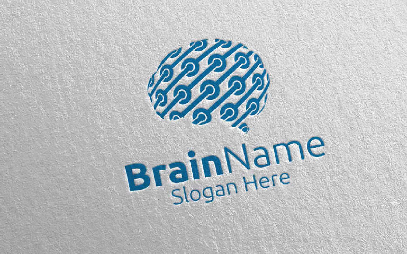 Download Шаблон логотипа "Brain Technology with Think Idea Concept 4 Logo Template" / Brain Technology with Think Idea Concept 4 Logo Template - Шаблон логотипа на тему графика brain,logo,data,electronic,internet,computer,web,brainstorm,brainwash,programmer,tech,technology,media,multimedia,psychology,artificial intelligence,it,mechanic,mind,idea