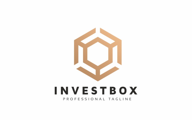 Download Шаблон логотипа "Invest Box Logo Template" / Invest Box Logo Template - Шаблон логотипа на тему графика abstract,box,brand,branding,business,company,corporate,corporative,cube,cubic,cubical,entertainment,firm,group,hexa,hexagon,identity,invest,investment,management
