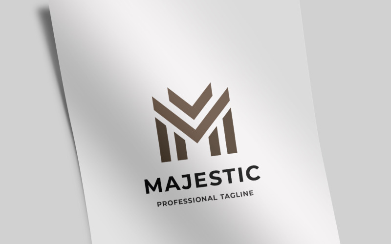 Download Шаблон логотипа "Majestic Letter M Logo Template" / Majestic Letter M Logo Template - Шаблон логотипа на тему графика bold,brand,branding,business,classic,company,crest,crown,hotel,identity,industry,king,letter,majestic,majesty,media,modern,multimedia,professional,red