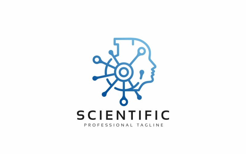 Шаблон логотипа головной лаборатории