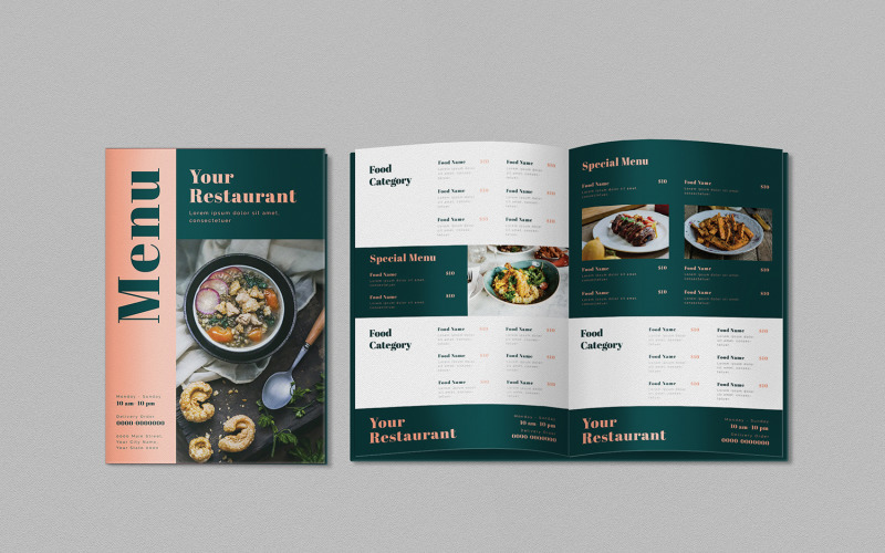Download Фирменный стиль "Modern Food Menu Set - Corporate Identity Template" / Modern Food Menu Set - Corporate Identity Template - Фирменный стиль на тему графика business,cafe,chicken food,clean,coffee,cool,creative,design,elegant,fabric texture,fast food,food,food menu,hotel menu,menu,menu design,modern,modern menu