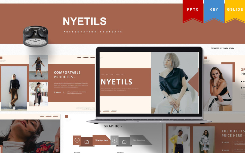 Nyetils | , Keynote, Google Slide PowerPoint-sjabloon